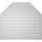 Ekena Millwork Octagonal Top Surface Mount PVC Gable Vent w/ 2"W x 2"P Brickmould Sill Frame, 38"W x 34"H GVPOT38X3403SF - alternate 4